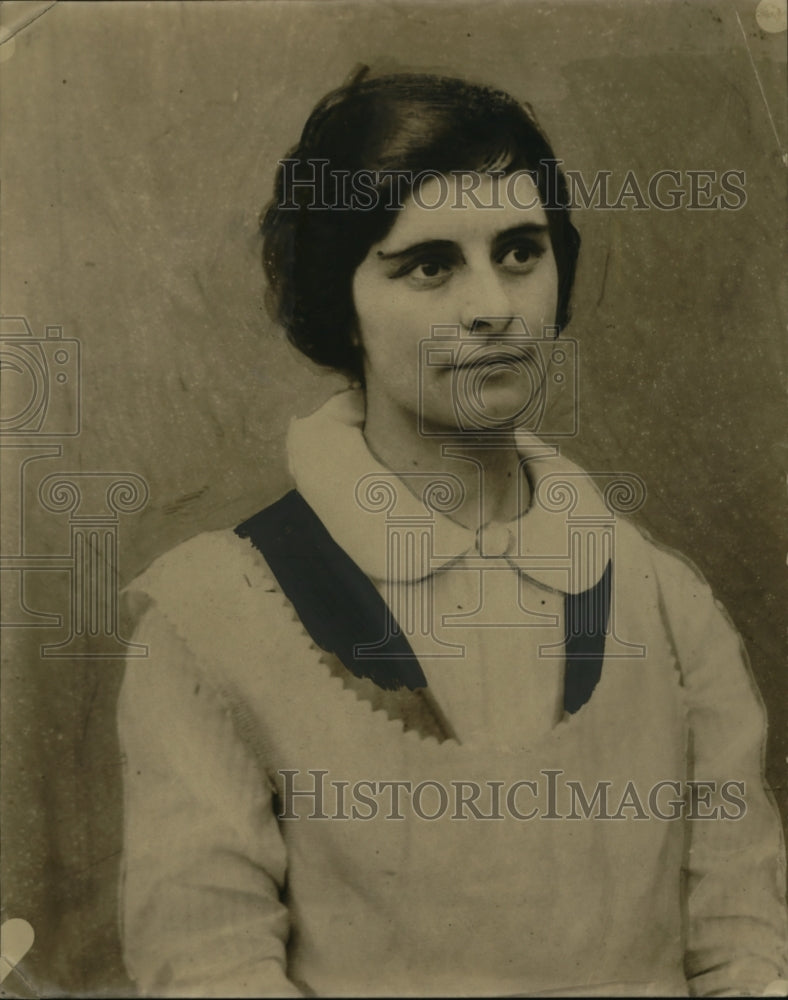 1922 Press Photo Elizabeth Dennison, Student Fellow Springs college - Historic Images
