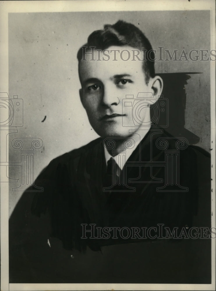 1931 Press Photo Reverend Clyde H. Roddy, Fiance of Elizabeth Morrow, New Jersey - Historic Images