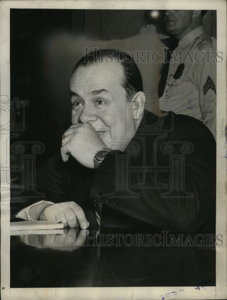 1946 George E. Allen Testfies before Senate Banking & Currency comm. - Historic Images