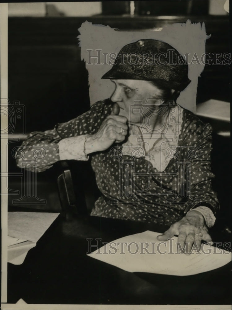 1933 Press Photo Kitty Hamilton of Cincinnati - neo04997-Historic Images