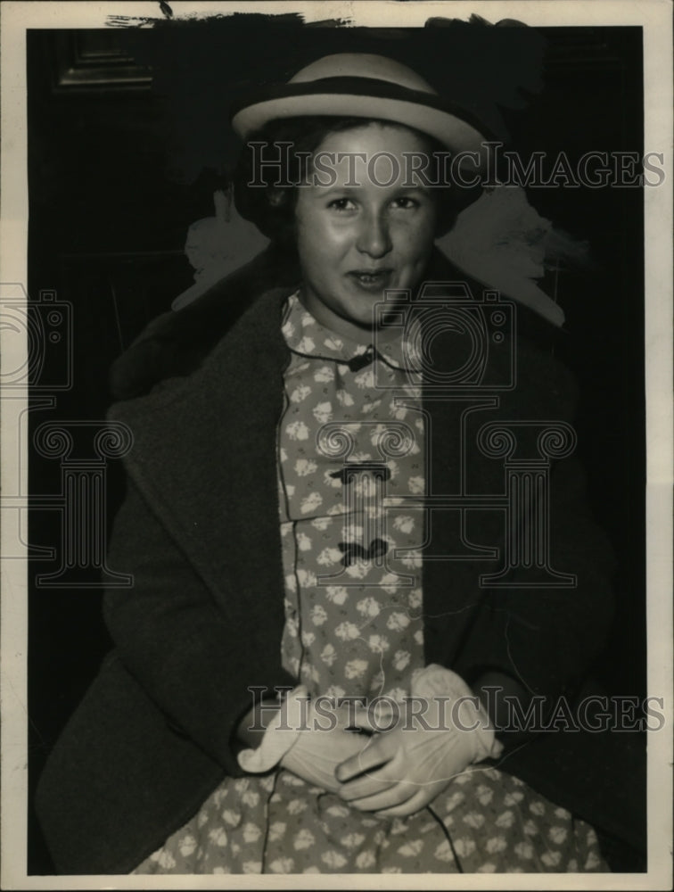 1937 Press Photo Maria Thompson - Historic Images