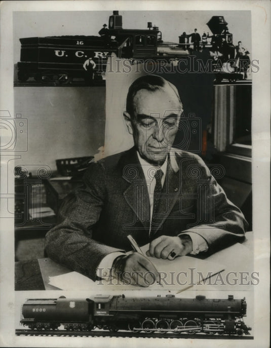 1933 Daniel S. Spencer American Railmen Retires  - Historic Images