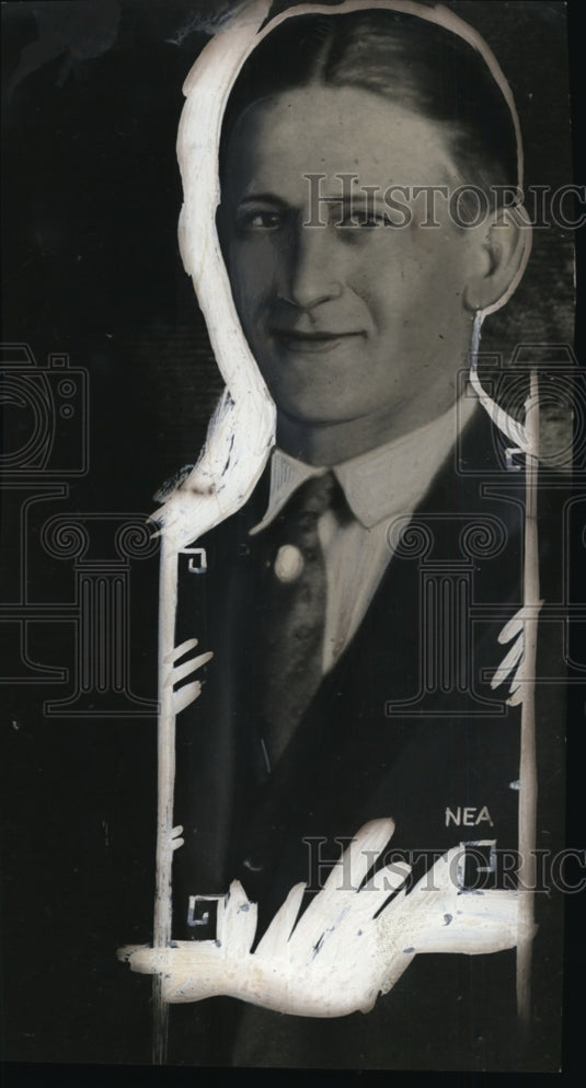 1925 Press Photo Fed Laudhon - Historic Images