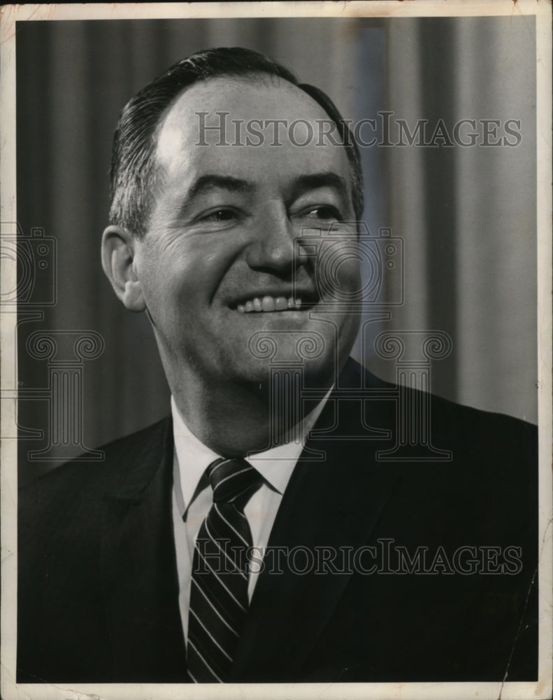 1960 Press Photo President Hubert Humphrey - neo05209-Historic Images