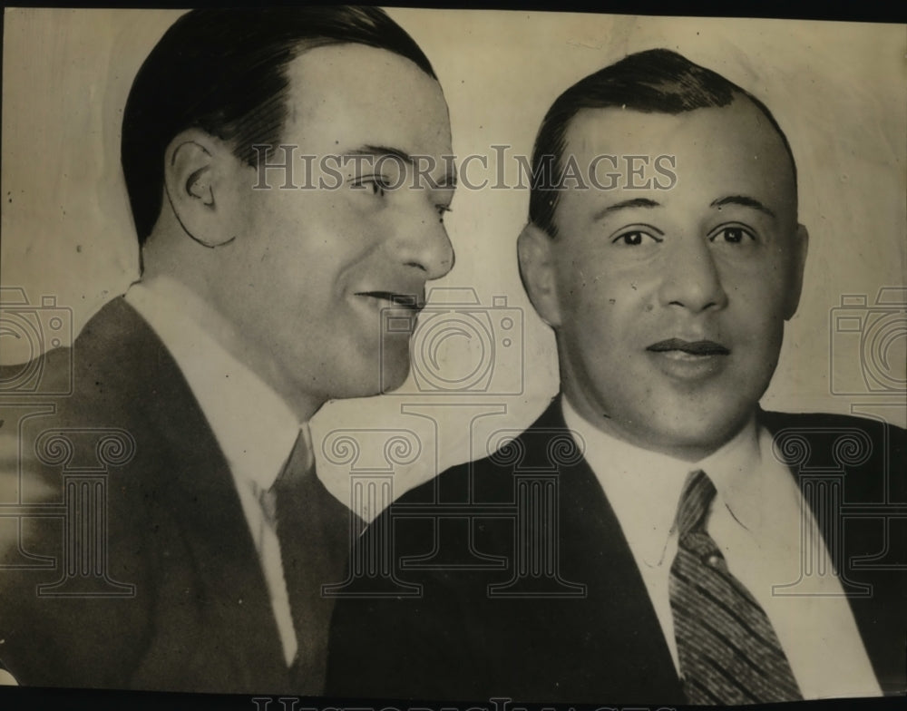 1921 Press Photo Ira Forloues &amp; Fred Fishbeck - neo05467-Historic Images