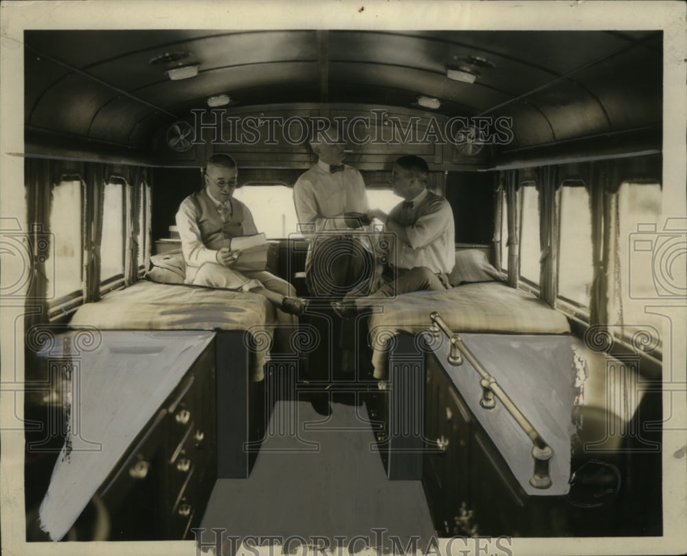 1928 Inside of J.W. Kaufman&#39;s Car, Columbus, Ohio  - Historic Images