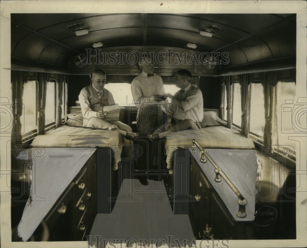 1928 Inside of J.W. Kaufman's Car, Columbus, Ohio  - Historic Images