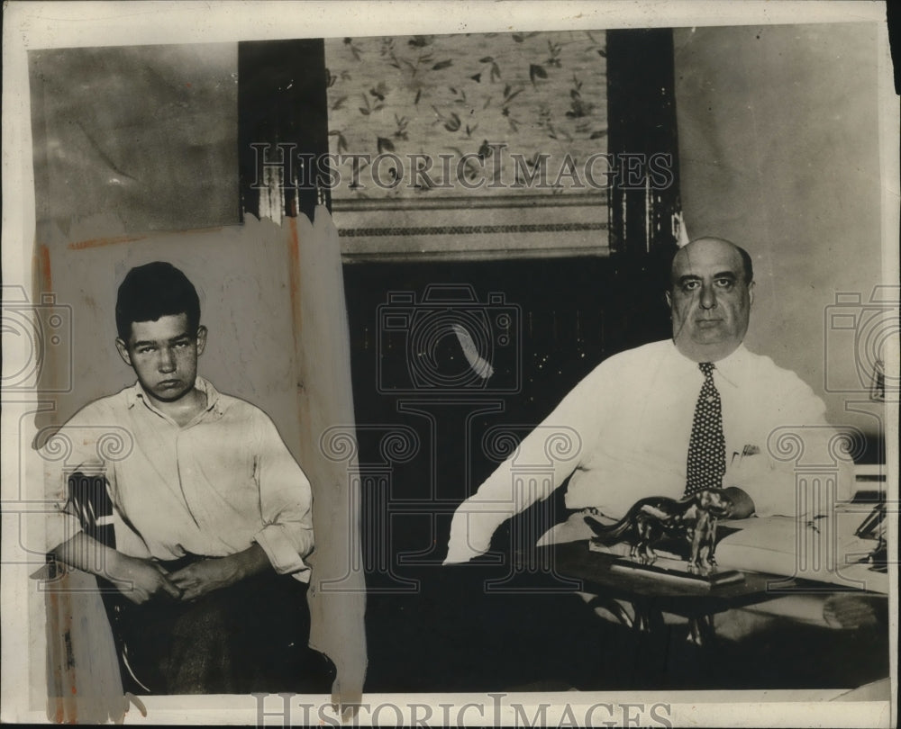 1933 Youth Murder Suspect Balf MacDonald  - Historic Images