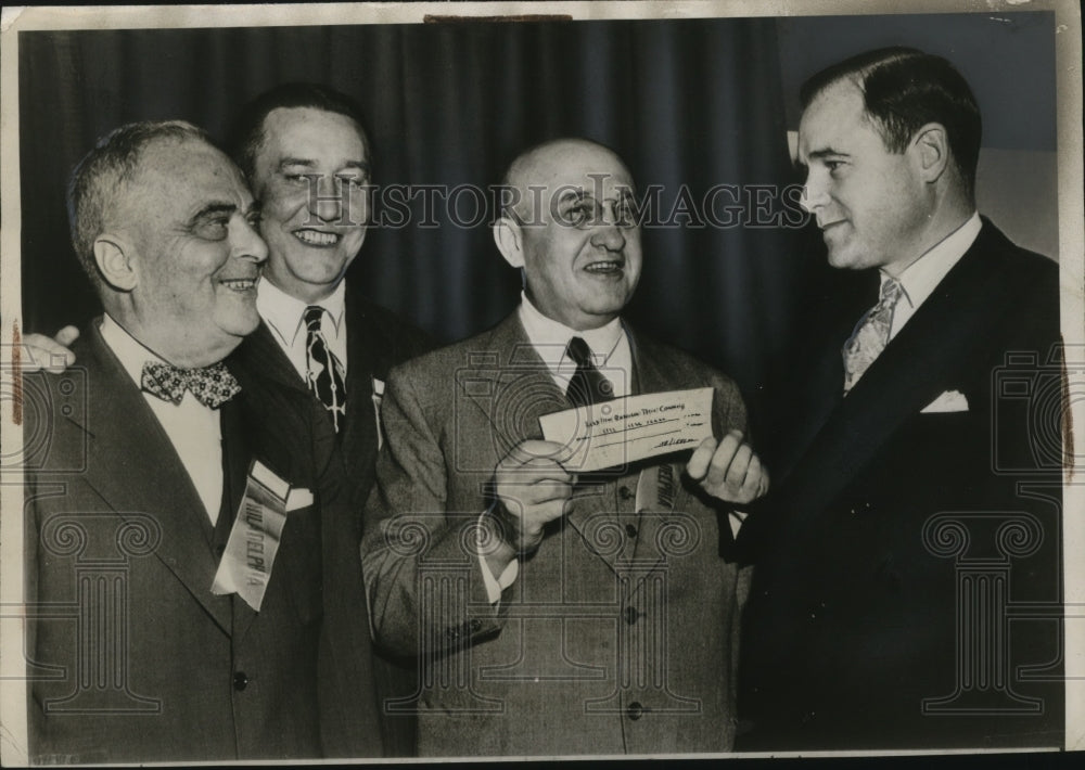 1947 Press Photo Democratic National Committee Choosing Philadelphia Convention-Historic Images