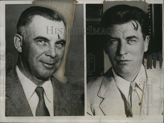 1934 Press Photo Nate C. Warren Opponent of Edwin C Johnson for Gov in Colorado - Historic Images