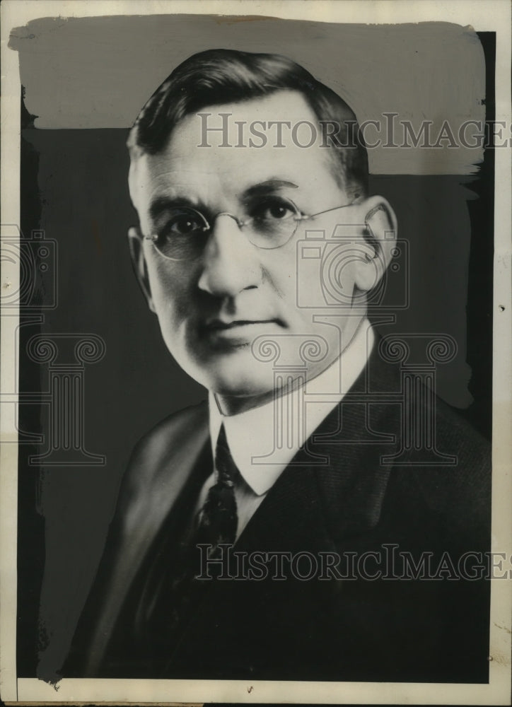 1931 Press Photo Dr. Richard B. Lyman, Engineer - neo06445-Historic Images