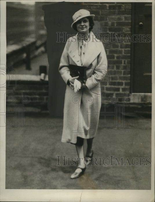 1933 Press Photo Mary Horbaly of East Side Girls R Club - neo06481-Historic Images