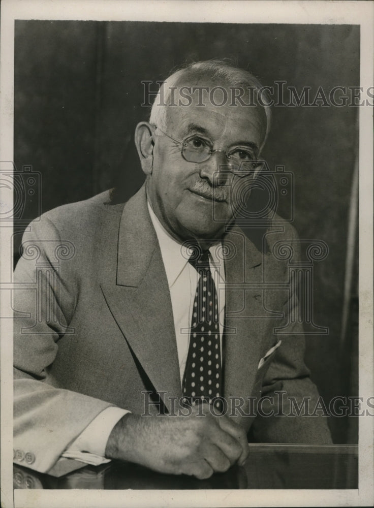 1935 Press Photo James M. Washburne of Candy Specialty Corporation, New York-Historic Images