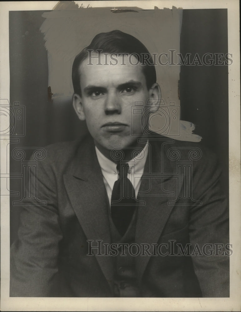 1941 Press Photo Eugene Gleason, Negative Winner of John Carroll University - Historic Images