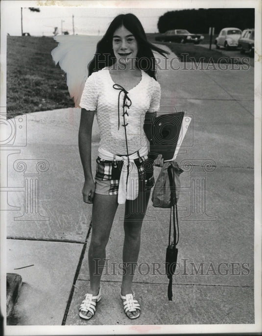 Press Photo Lisa Landy, Beachwood High School Student - neo06544-Historic Images