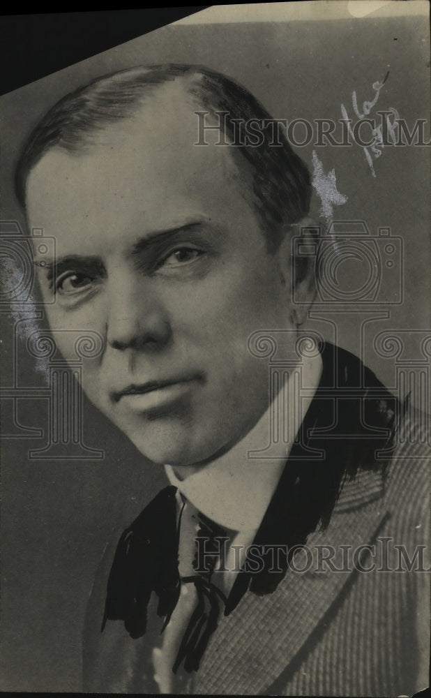 1920 Press Photo CW Williams, Treasurer &amp; Adv. Manager of Wharton Motor Co. - Historic Images