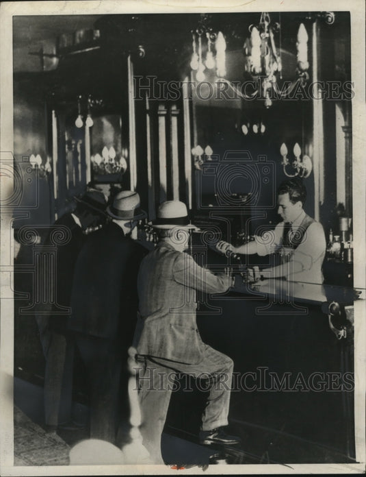 1963 Press Photo Speakeasy Saloon - Historic Images