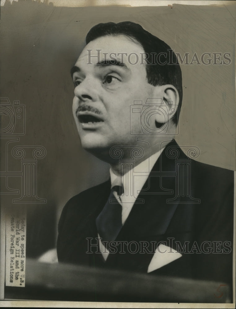 1951 Press Photo Thomas Dewey, New York Governor - neo06708-Historic Images