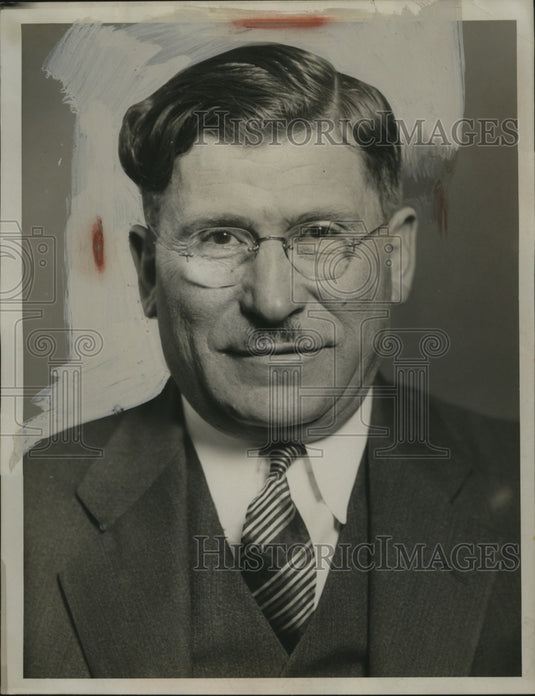 1933 Press Photo Labor Leader Charles Miller of Unity Banking Company-Historic Images