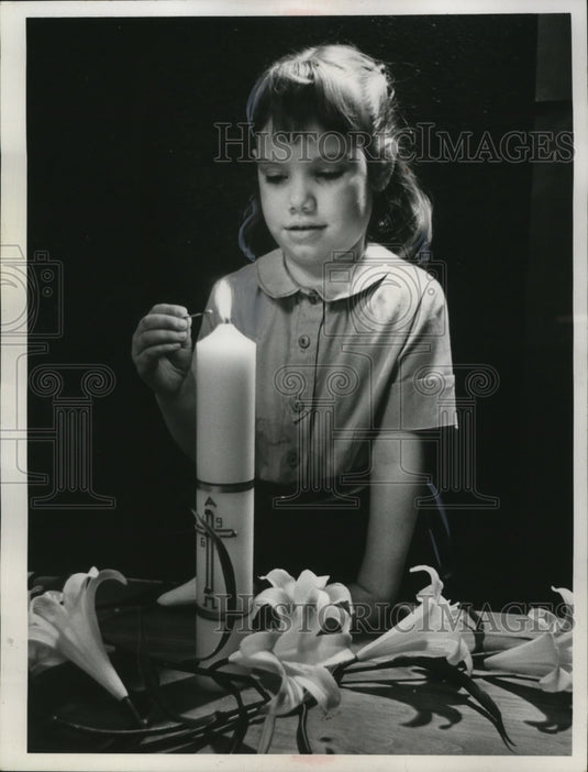 1965 Press Photo Mary Beth Gustafson daughter of Dr. & Mrs. Gordon Gustafson-Historic Images