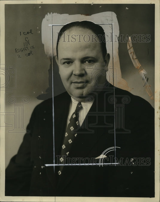 1934 Press Photo V.F. Boland, Bridge Expert - Historic Images
