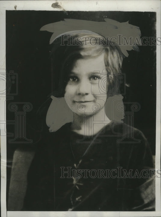 1934 Press Photo Grace Judd, Child Kidnapping Victim of New York Citu - Historic Images