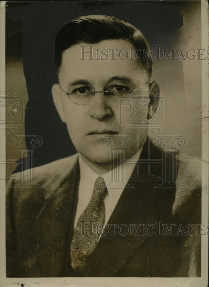 1935 Press Photo Almer A. Benson Candidate for Governor favors Farmer-Laborite-Historic Images