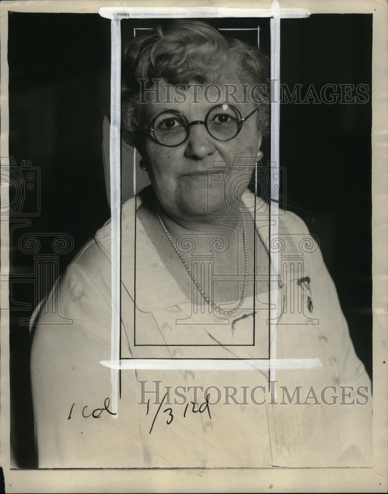 1927 Press Photo Mrs. Ella Turner, grand secretary of G.I.A. and B of L.E.-Historic Images