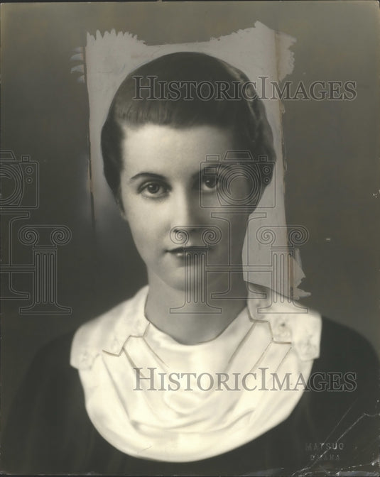 1934 Press Photo Verona Grueuther - Historic Images