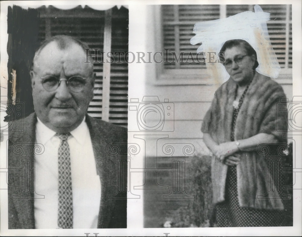 1962 Press Photo Mr&amp; Mrs Boseslaw Zaborny Celebrate Golden Anniversary Cleveland-Historic Images