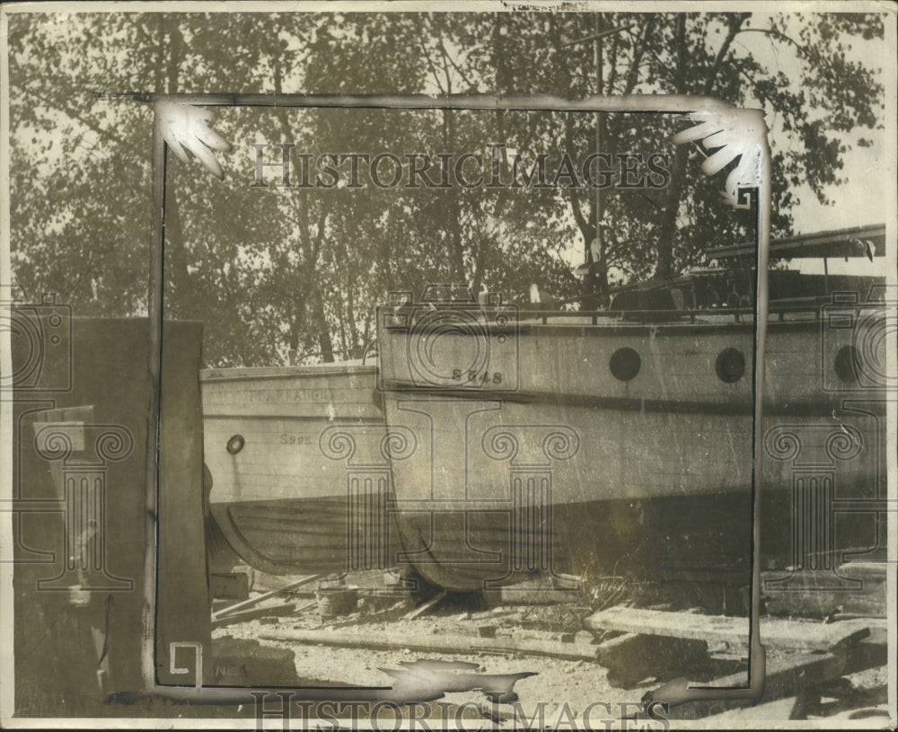 1925 Press Photo Ships at Ropke Lake - neo08297-Historic Images