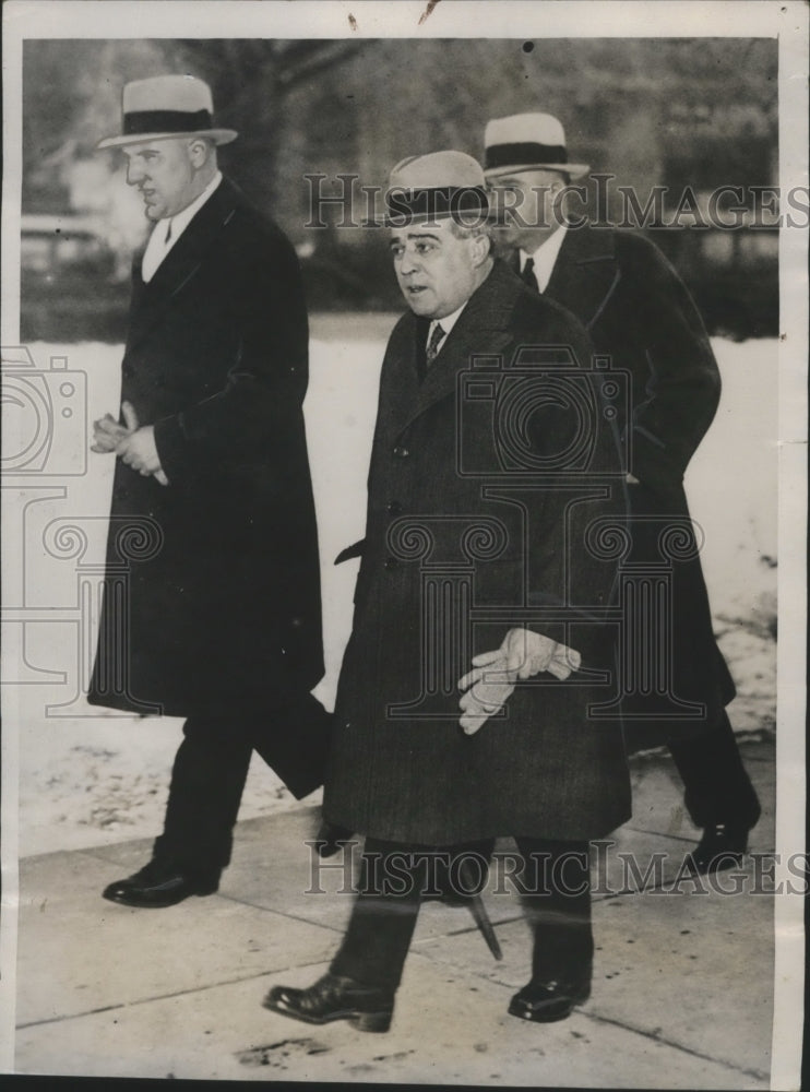 1935 Press Photo John Labatt at David Meisner Kidnapping Trial, London - Historic Images