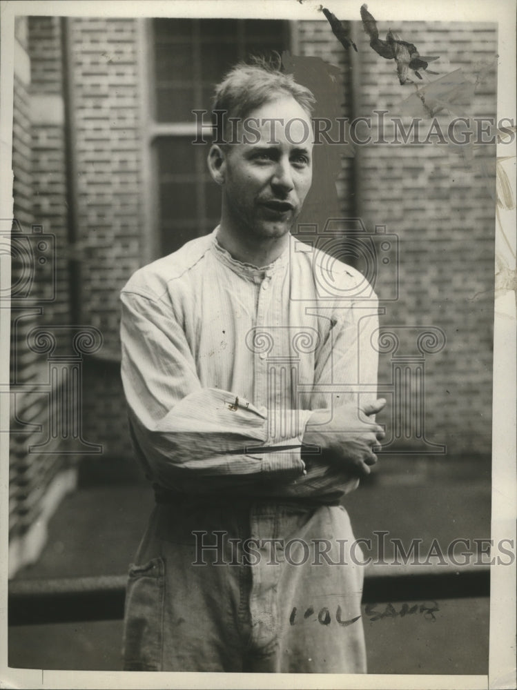 1926 Press Photo Dr. Knute Houck of Washington D.C., Whose Wife is Missing - Historic Images