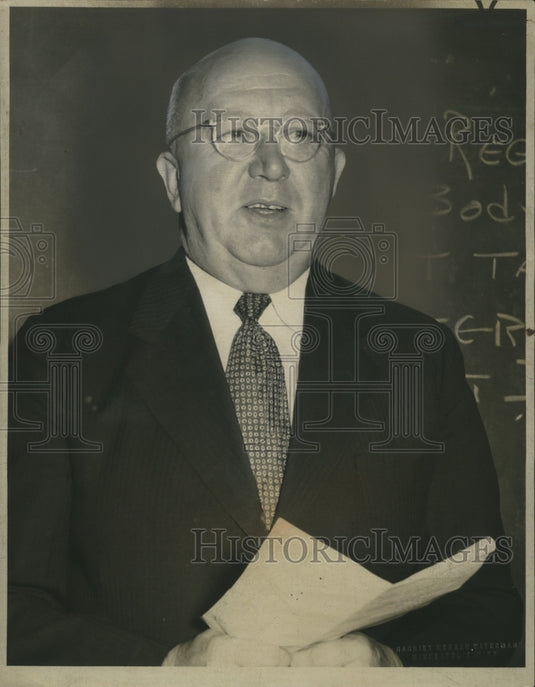 1947 Press Photo William A. O'Brien, NEA Doctor - neo08636-Historic Images