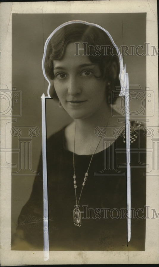 1930 Press Photo Miss Adelaide of WAAM Saturday Afternoon Audition Hour-Historic Images