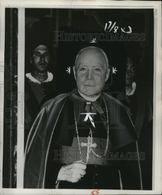 1953 Press Photo Benjamino de Arrula y Castro of Spain - Historic Images