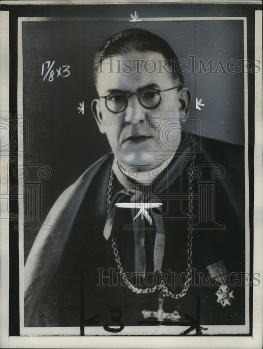 1953 Press Photo Jon de Jong of holland - Historic Images