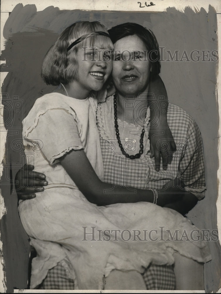 1925 Press Photo Sylvia Muller, Wanted to be Adopted by E.W. Browning-Historic Images