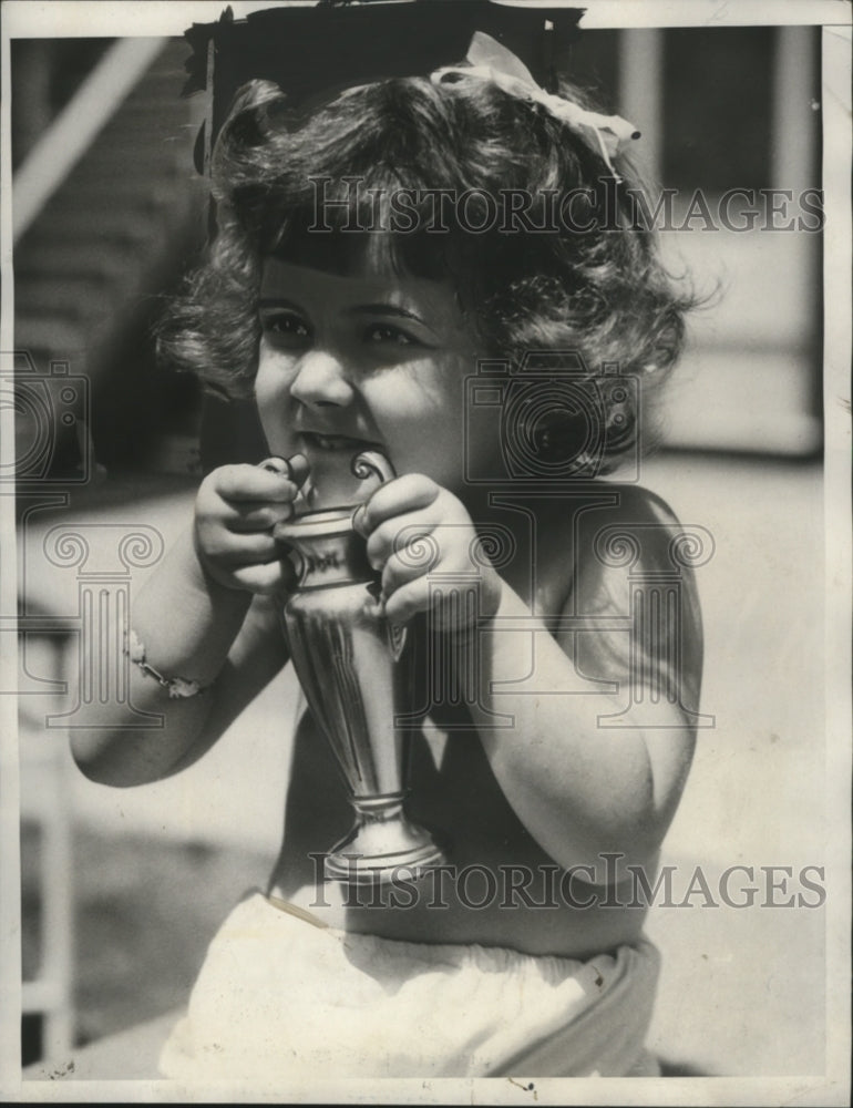 1933 Press Photo Derline Smith of Los Angeles - Historic Images