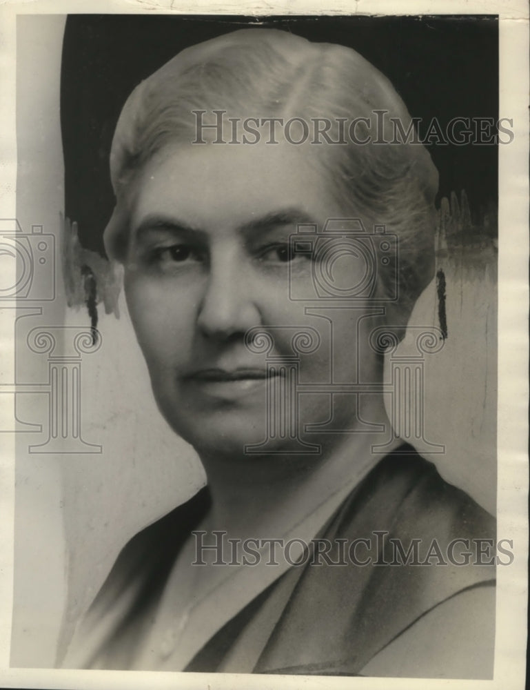 1934 Press Photo Vera Barger - Historic Images