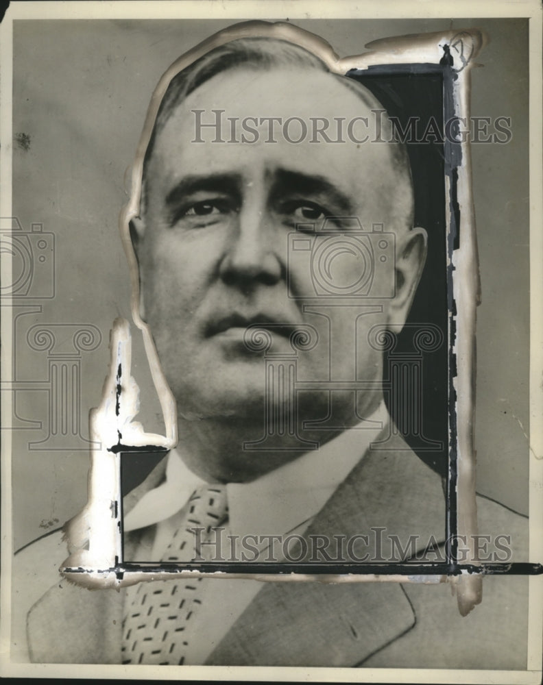 1929 Press Photo Henry Busch, commissioner of parks in Detroit - Historic Images