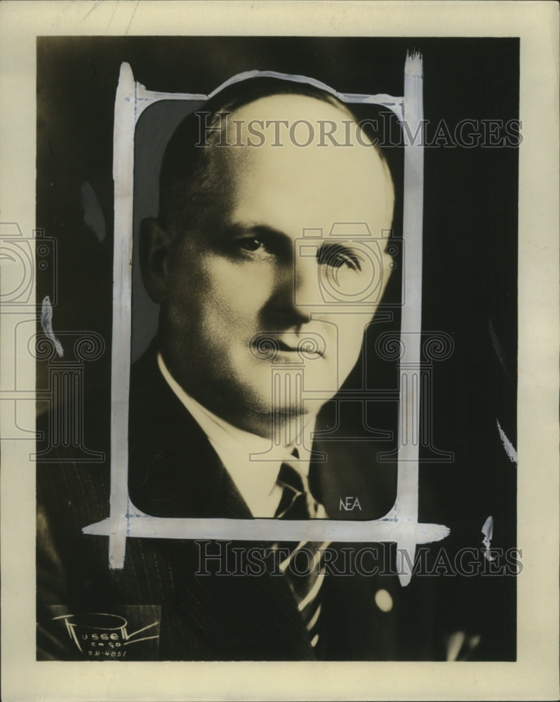 1929 Press Photo Horace McDavid Elected Kiwanis International President - Historic Images