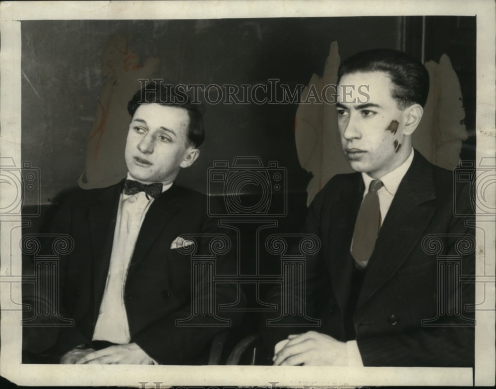 Press Photo Nicholas Guido &amp; Tony Denio, Boy Murderers Sentenced to 25 Years-Historic Images