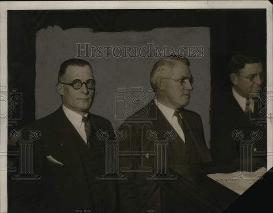 1938 Press Photo Dale Winshaw, C.Sterling Smith, John Orgell - Historic Images