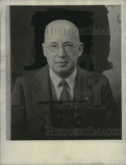 1933 Press Photo E. S. Weil, Northern Ohio Food Terminal - Historic Images