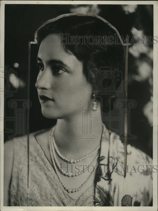 1930 Press Photo Dorothy Teipee most attractive girl rules Junior Prom Univ. OR - Historic Images