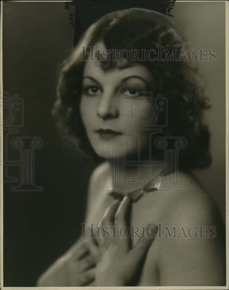 1931 Press Photo Lilias Johnson Program Director KGB San Diego, CA - neo10510-Historic Images