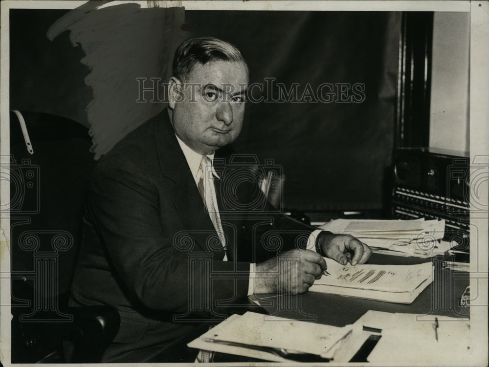 1933 Press Photo Joseph Keenan of Cleveland Assistant Attorney General-Historic Images
