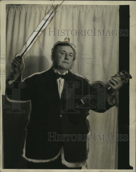 1928 Press Photo Jim Hamley Violinists - neo11191-Historic Images