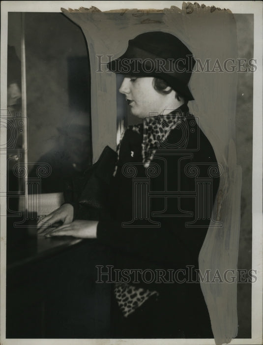 1934 Press Photo Miss Louise Twigg - Historic Images